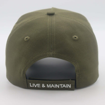 “Crown” cap khaki