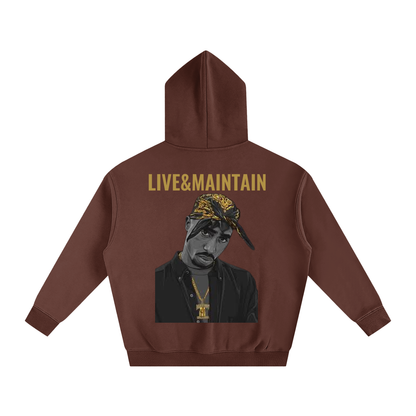 “Tupac” Oversize Fleeced Hoodie