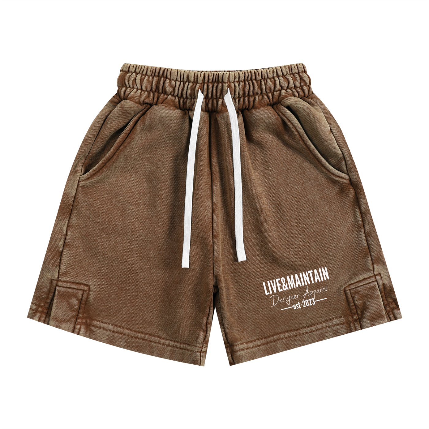 “LM Snow Washed” Shorts