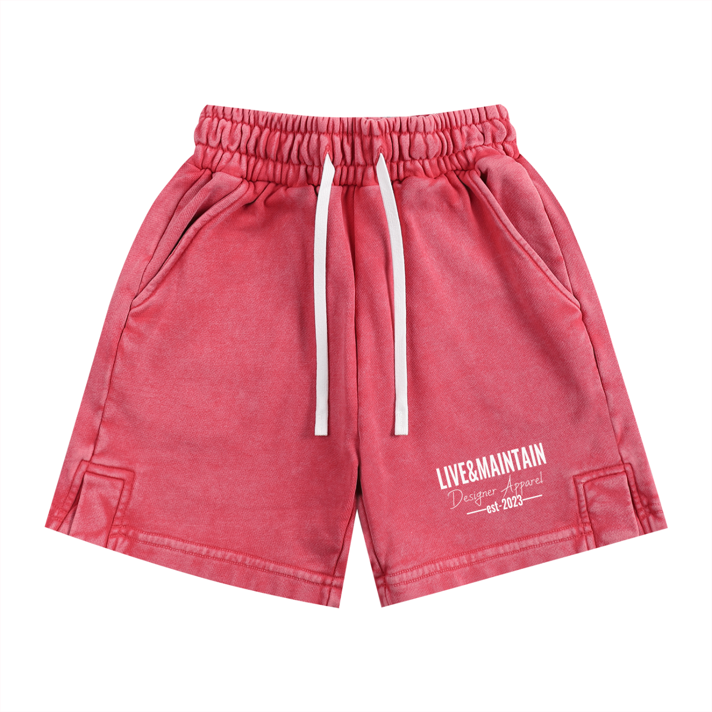 “LM Snow Washed” Shorts