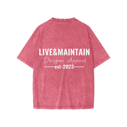“LM Snow Washed” T-Shirt