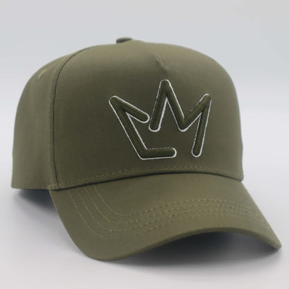 “Crown” cap khaki