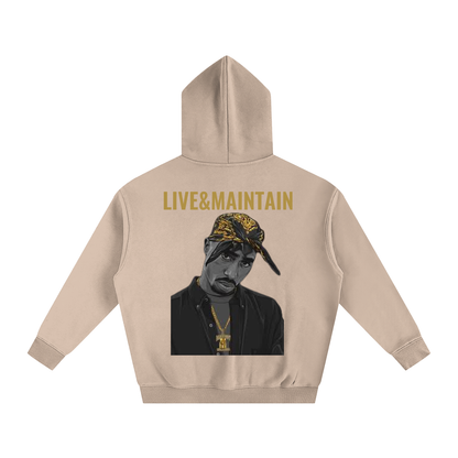 “Tupac” Oversize Fleeced Hoodie