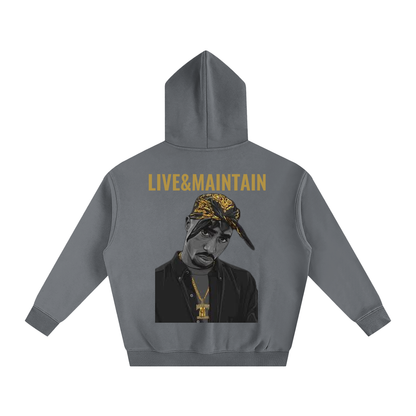 “Tupac” Oversize Fleeced Hoodie