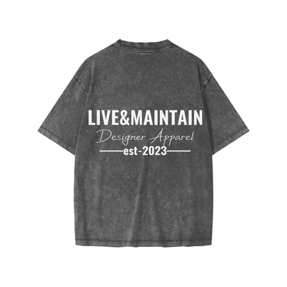 “LM Snow Washed” T-Shirt