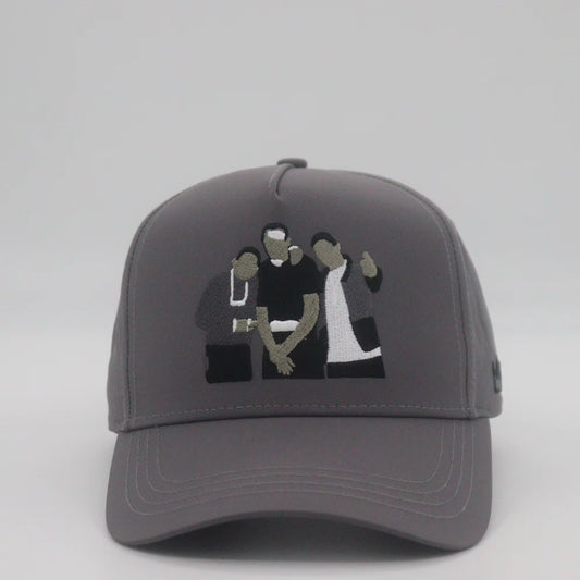 “Paid in full” cap grey