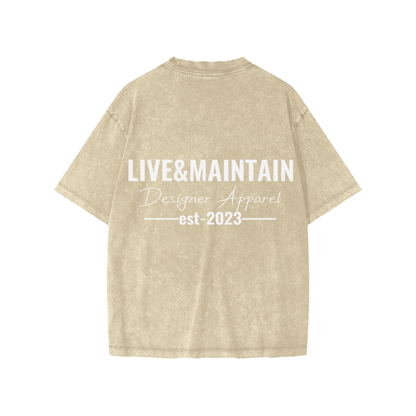 “LM Snow Washed” T-Shirt