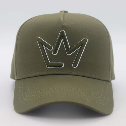 “Crown” cap khaki