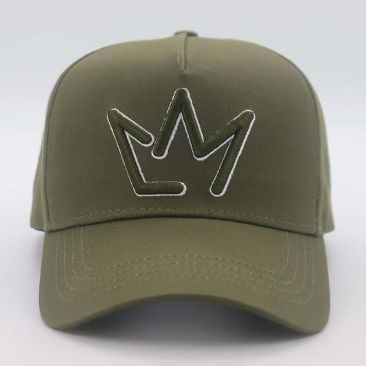 “Crown” cap khaki