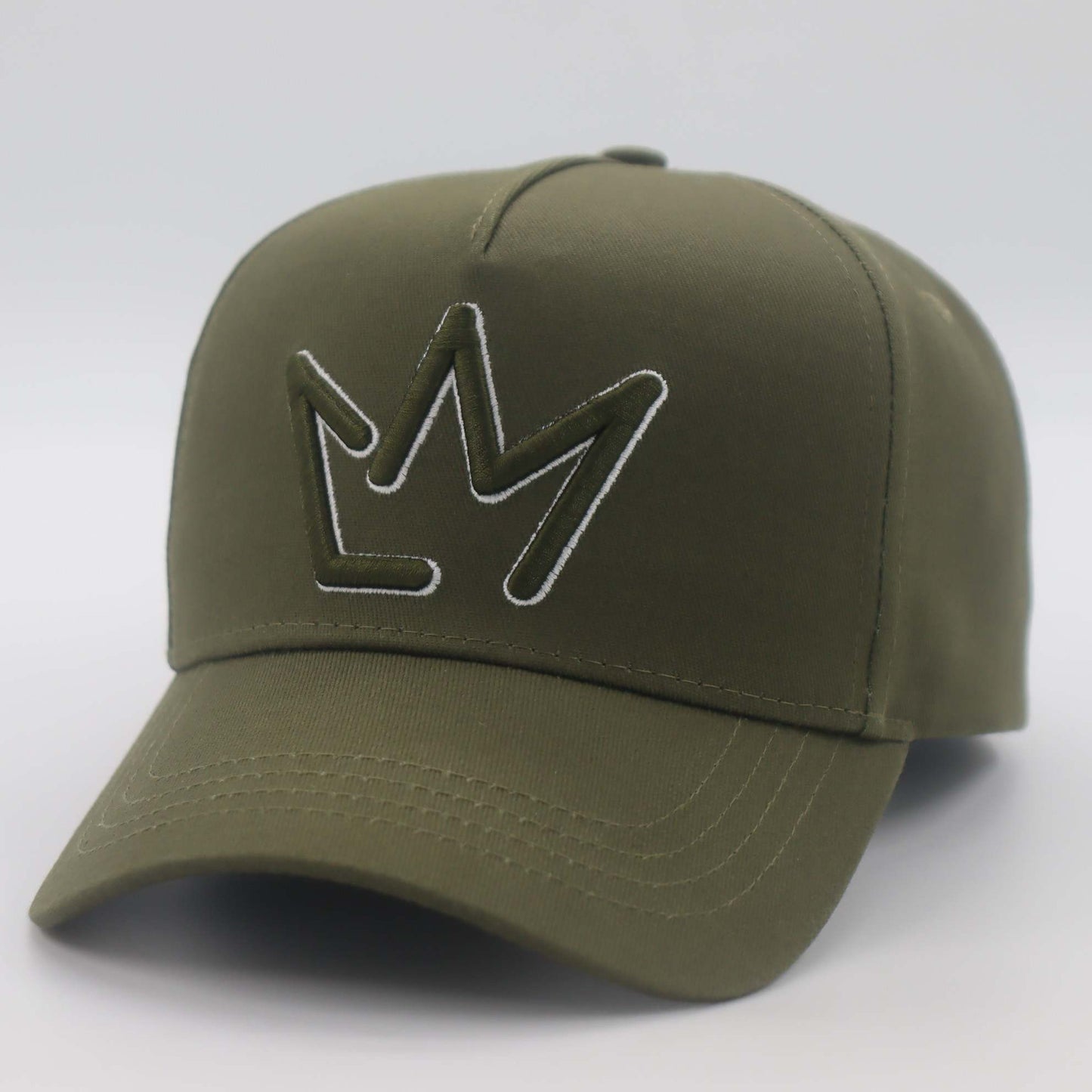 “Crown” cap khaki