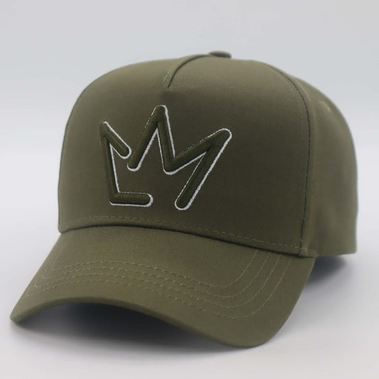 “Crown” cap khaki