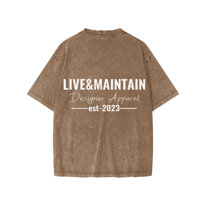 “LM Snow Washed” T-Shirt