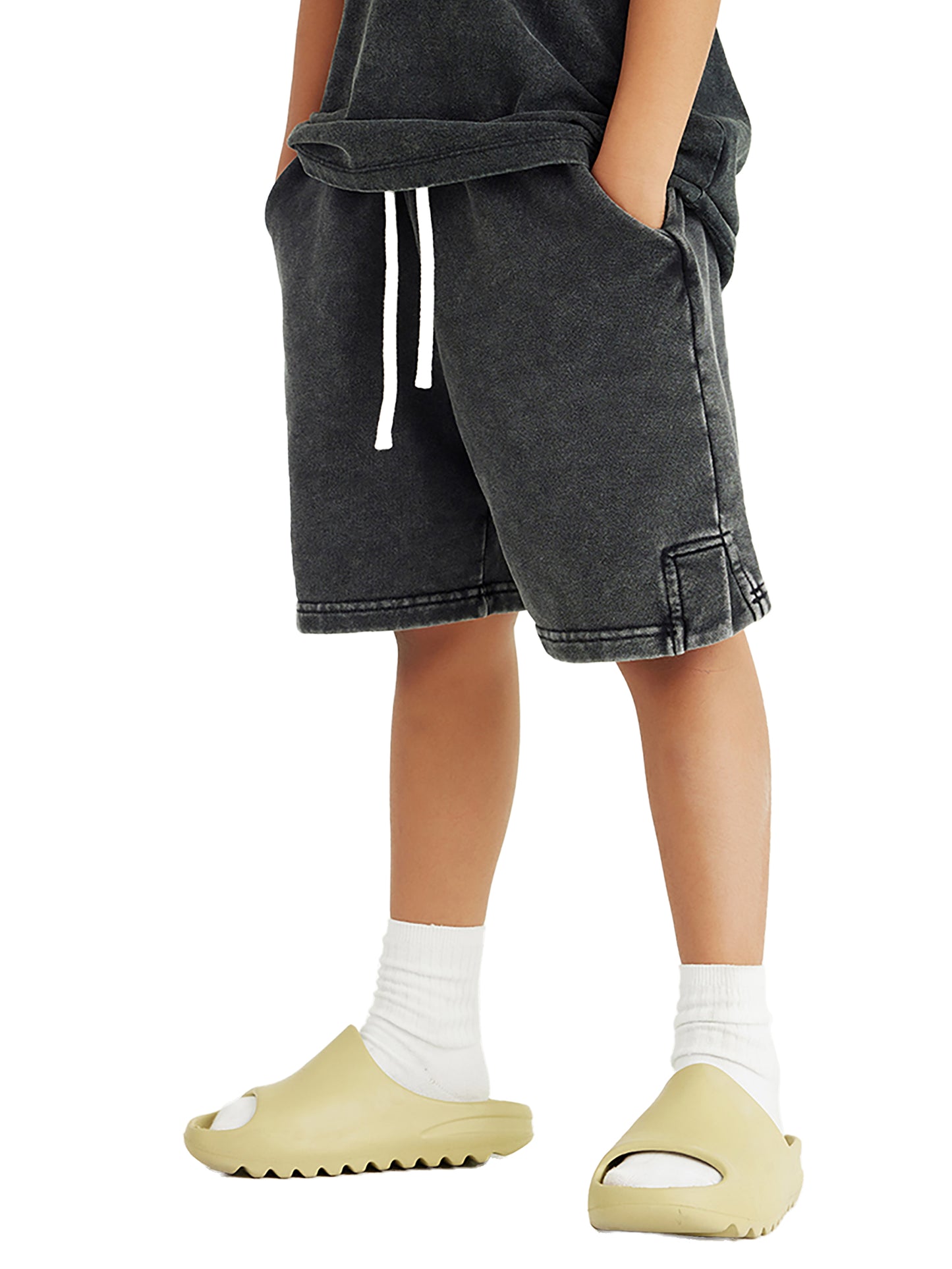 “LM Snow Washed” Shorts